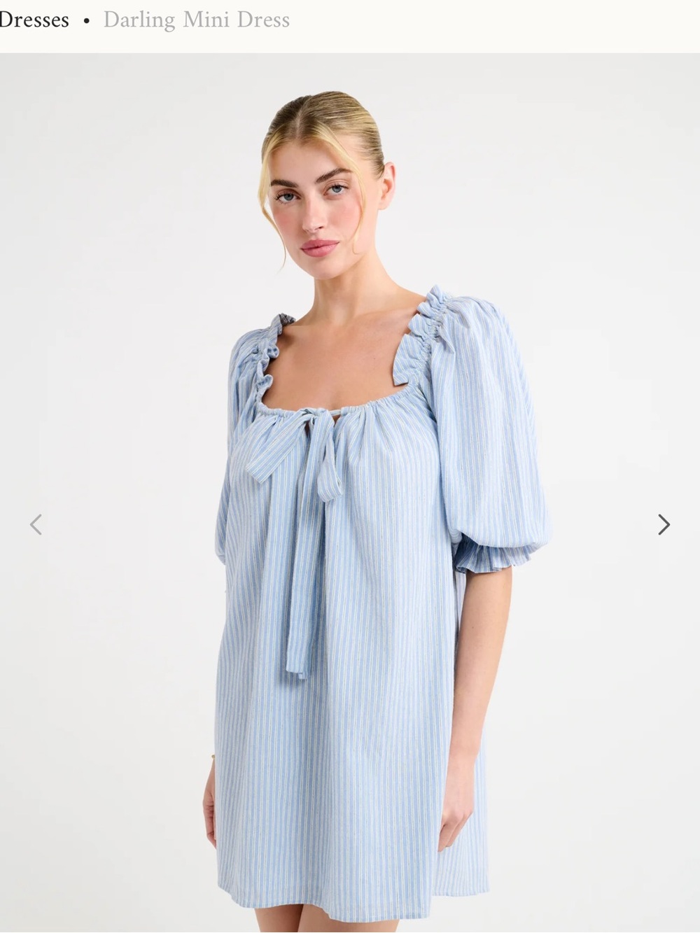 NWT Rumored Darling Mini Dress